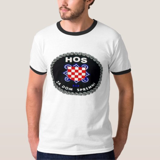 HRVATSKE ORUZANE SNAGE T-SHIRT (Voorkant)