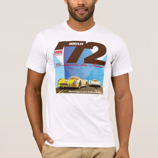 HRW 1972 24 Heures du Mans T-Shirt (Voorkant)