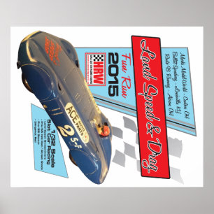 HRW 2015 Land Speed & Drag Poster