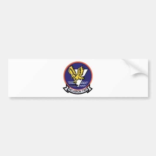 HS-2 Golden Falcons Bumpersticker (Voorkant)