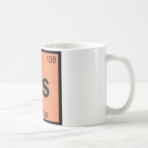 Hs - Dogs Chemistry Periodic Table Symbol Koffiemok