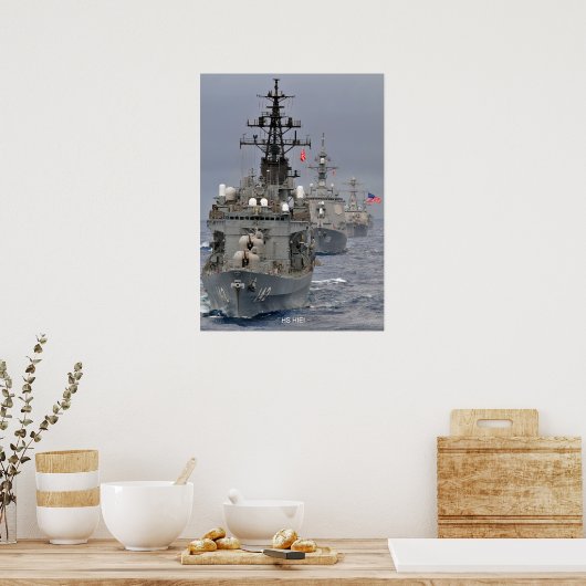 HS Hiei Poster (Keuken)