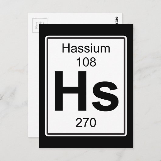 Hs - Kalium Briefkaart (Voorkant / Achterkant)