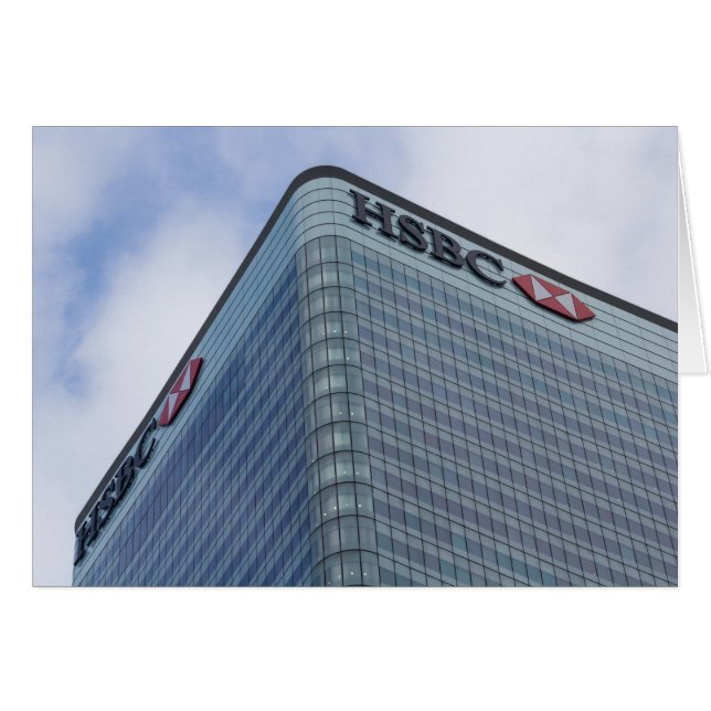 HSBC Tower London (Voorkant Horizontaal)