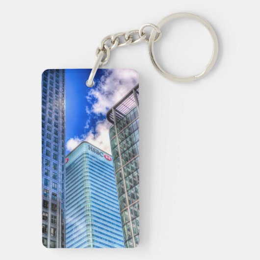 HSBC Tower London Sleutelhanger (achterkant)
