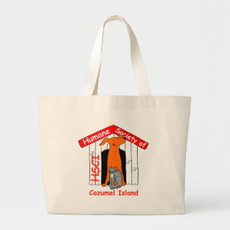 HSCI-logo met naam Grote Tote Bag