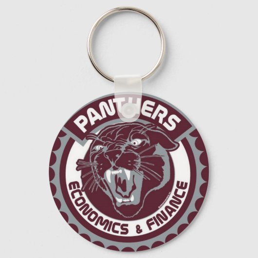 HSEF Panther Pride Basic Button Sleutelhanger (Voorkant)