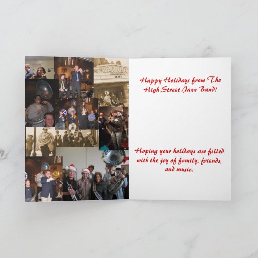 HSJB Holiday Kaart (Binnen)