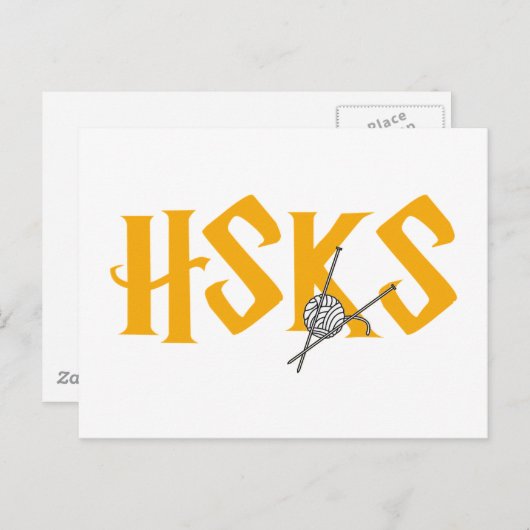 HSKS Post Cards Briefkaart (Voorkant / Achterkant)