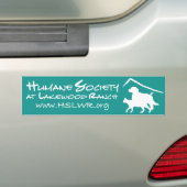HSLWR-logo-bumpersticker Bumpersticker (Op auto)