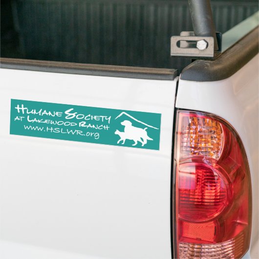 HSLWR-logo-bumpersticker Bumpersticker (Op Truck)