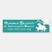 HSLWR-logo-bumpersticker Bumpersticker (Voorkant)