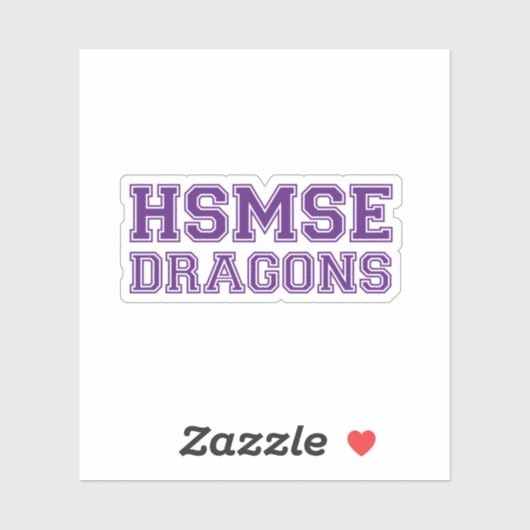 HSMSE Custom-Cut Vinyl Sticker (Vel)