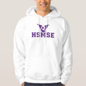 HSMSE Pull-Over Hoodie in White (Voorkant)