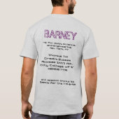 HSMSE Robotics - Gepersonaliseerd T-shirt (Achterkant)