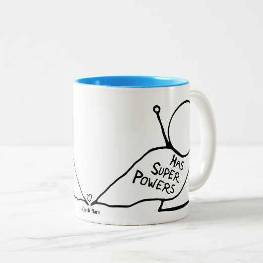 "HSP: Heeft de Mok van Super Powers" (Voorkant rechts)