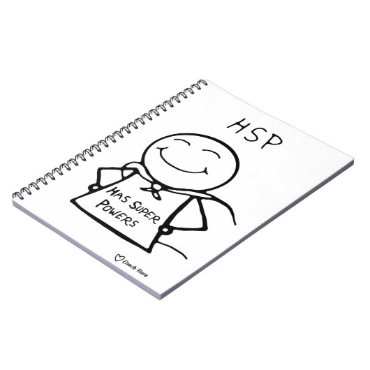 HSP: Heeft het Notitieboek van Super Powers (Linkerzijde)