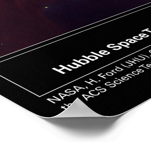 HST Cone Nebula Poster (Hoek)