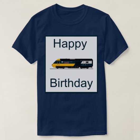 hst happy birthday t-shirt (Design voorkant)