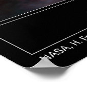 HST Omega Nebula M17 Poster (Hoek)