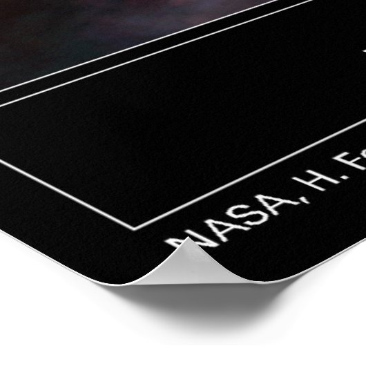 HST Omega Nebula M17 Poster (Hoek)