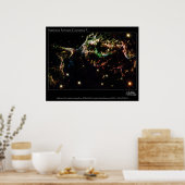 HST Supernova Remnant Cassiopeia A Poster (Keuken)