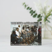 HSU-trainingsfiets 12 volt-energiecentrale Briefkaart (Staand voorkant)