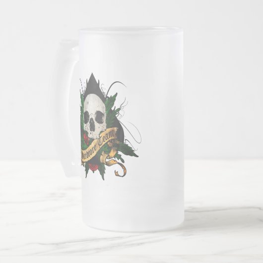 HT Skull of Spade Mok - Miss Cherry Blossom (Voorkant links)