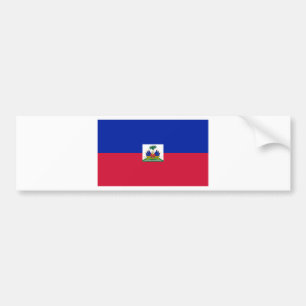 HT van de Vlag van Haïti Bumpersticker