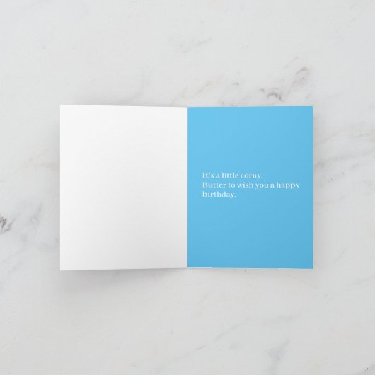 HTC Corn op de Cob en Coffee Mok Kaart (Binnen)