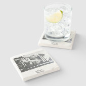 HTH-Hillcrest Nashville Stone Onderzetter (Zijkant)