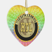 HTL BADGE HISTOTECHNOLOGISCH HISTOLOGISCHE TEKST KERAMISCH ORNAMENT (Rechts)