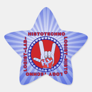 HTL HISTOTECHNOLOGIST SPECIALIST LOGO SQUARE LAB STER STICKER