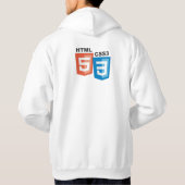 HTML5 CSS3-Logo Hoodie (Achterkant)