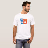 HTML5 + CSS3 T-SHIRT (Voorkant volledig)