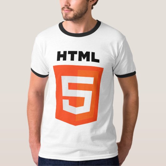 HTML5-Logo T-shirt (Voorkant)