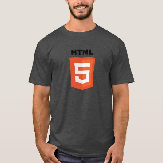 HTML5 Logo T-shirt (Voorkant)