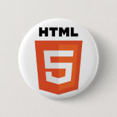 HTML5 RONDE BUTTON 5,7 CM (Voorkant)