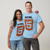 HTML 5-logo T-shirt (Unisex)
