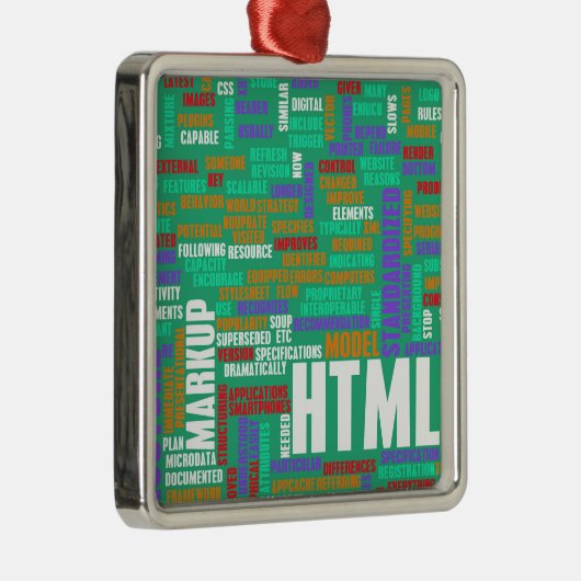 HTML 5 of HTML5 Metalen Ornament (Rechts)