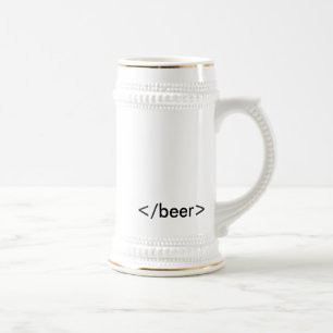 HTML<beer>Stein Bierpul