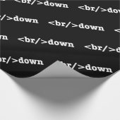 HTML-code uitsplitsing Cadeaupapier (Hoek)