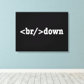 HTML-code uitsplitsing Canvas Afdruk (Insitu (Houten vloer))