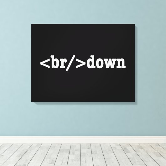 HTML-code uitsplitsing Canvas Afdruk (Insitu (Houten vloer))