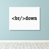 HTML-code uitsplitsing Canvas Afdruk (Insitu (Houten vloer))