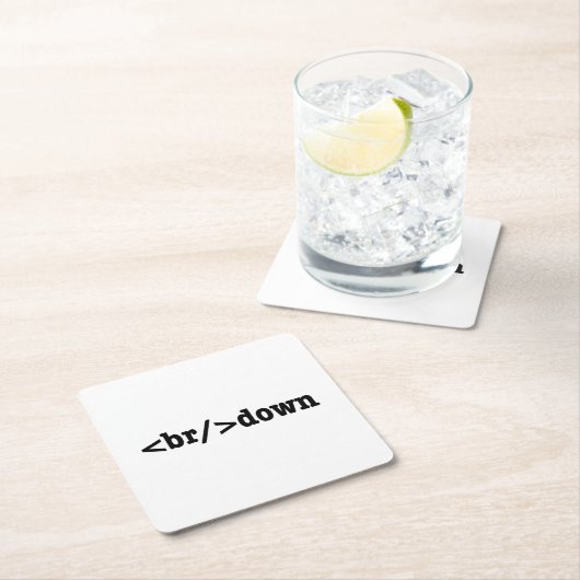 HTML-code uitsplitsing Kartonnen Onderzetters (Insitu)