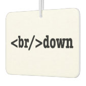 HTML-code uitsplitsing Luchtverfrisser (Links)