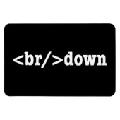 HTML-code uitsplitsing Magneet (Horizontaal)