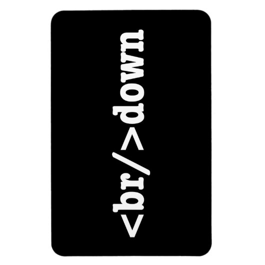 HTML-code uitsplitsing Magneet (Verticaal)