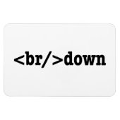 HTML-code uitsplitsing Magneet (Horizontaal)